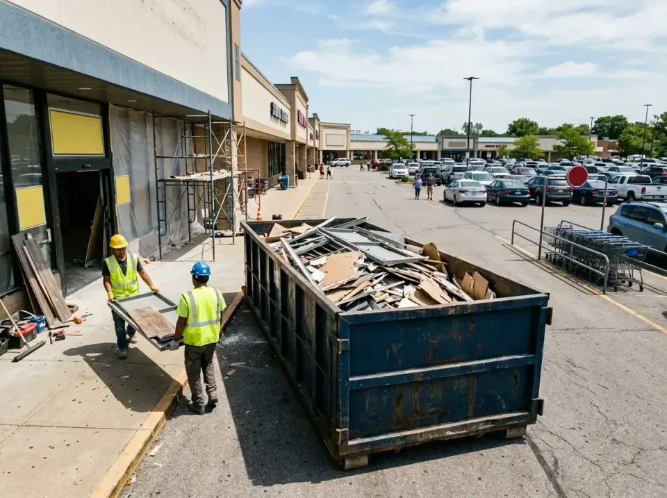 retail-store-renovation-debris-003 — frequently asked questions, Roll-off Dumpster Rentals in Fort Pierce South, FL